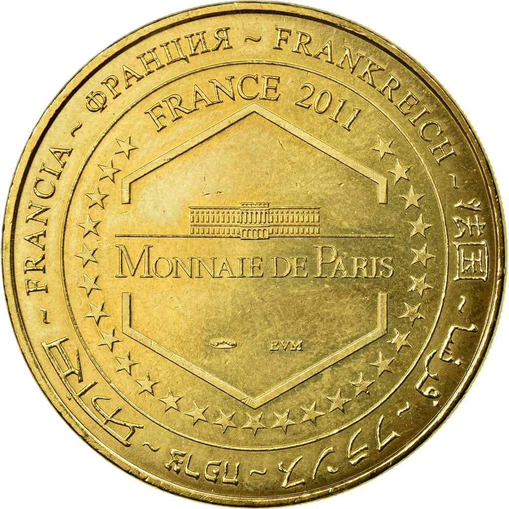 France, Token, Paris - Tour Eiffel n° 3 - les 5 monuments, 2011, MDP