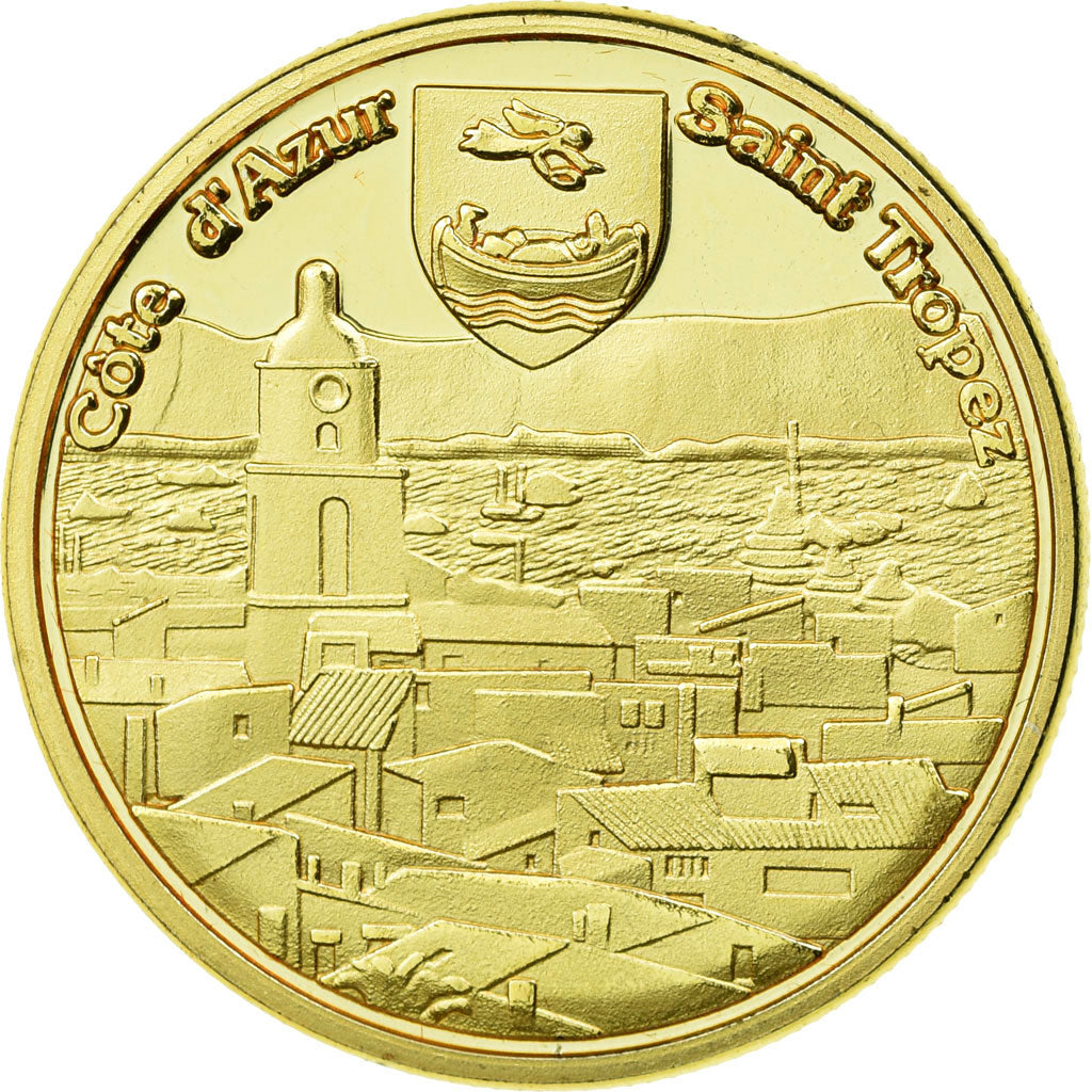 France, Token, Touristic token, Côte d'Azur - Saint-Tropez, Souvenirs et