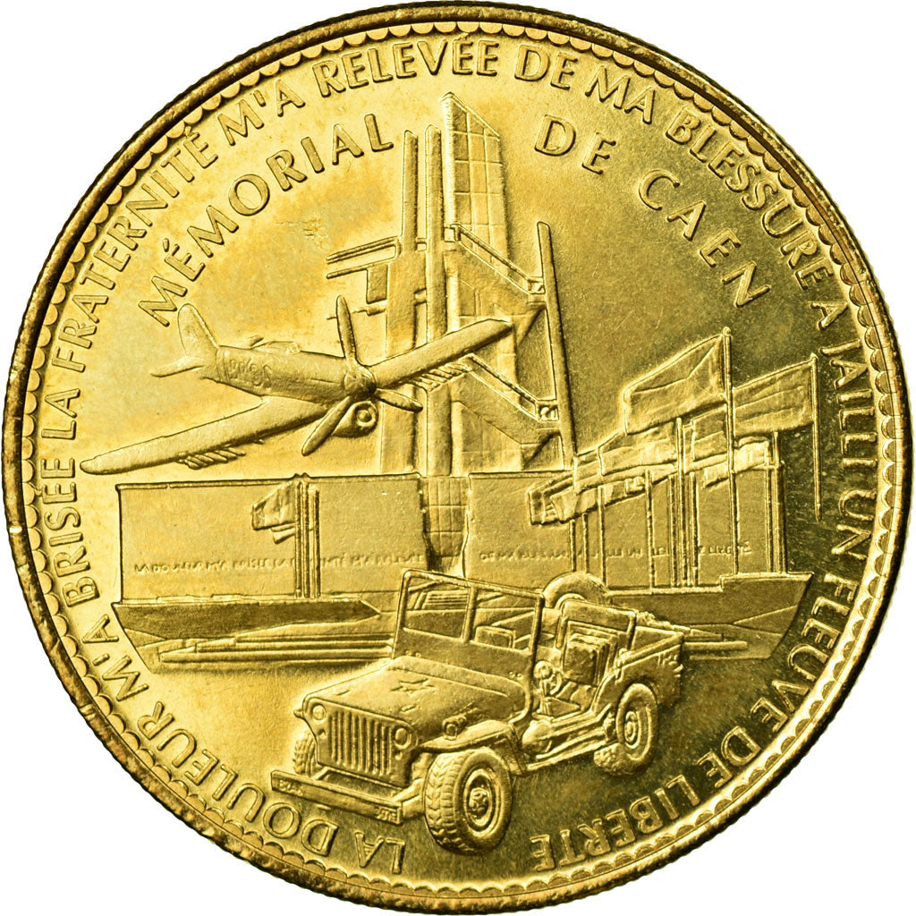 Frankrijk, Token, Toeristisch fiche, Caen - Mémorial n°2, 2009, Arthus
