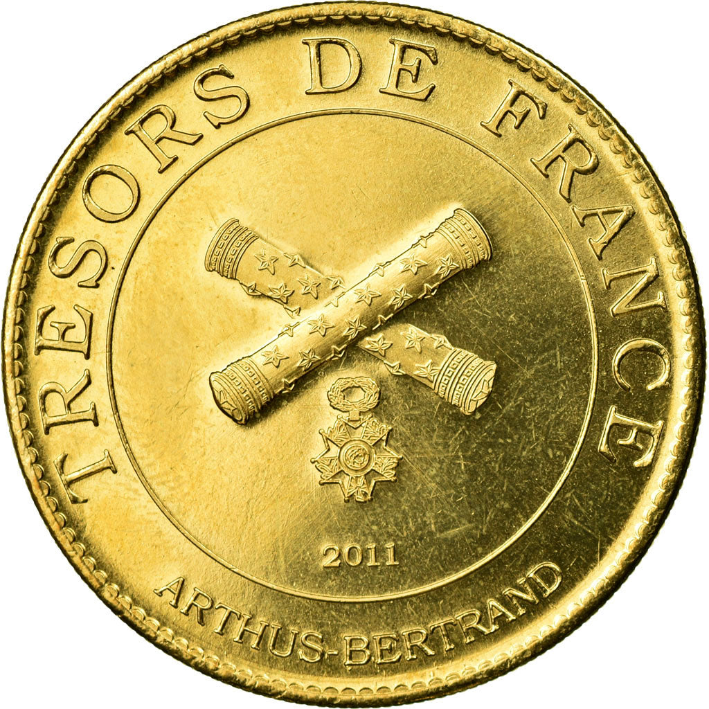France, Token, Touristic token, Caen - Mémorial n°2, 2011, Arthus Bertrand
