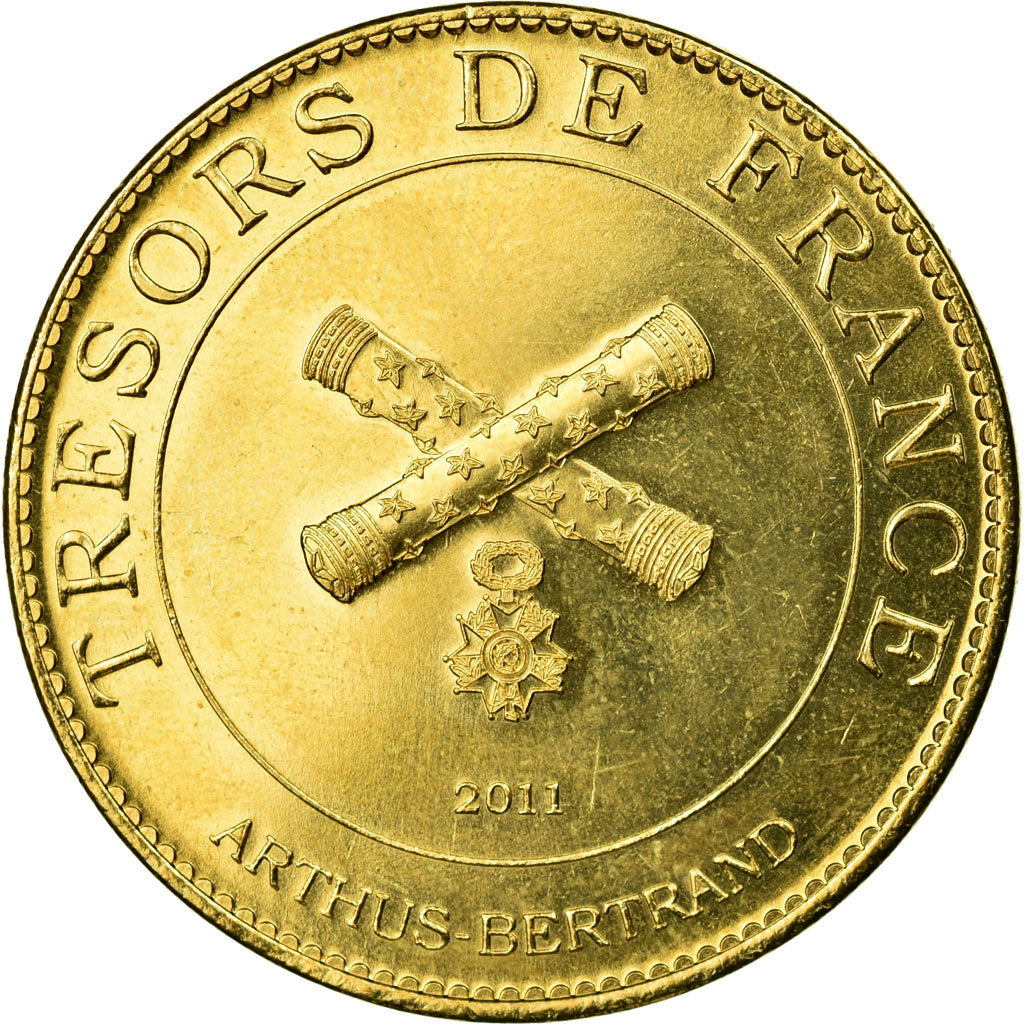 Francia, Token, Jetón turístico, Caen - Mémorial n°4, 2011, Arthus Bertrand