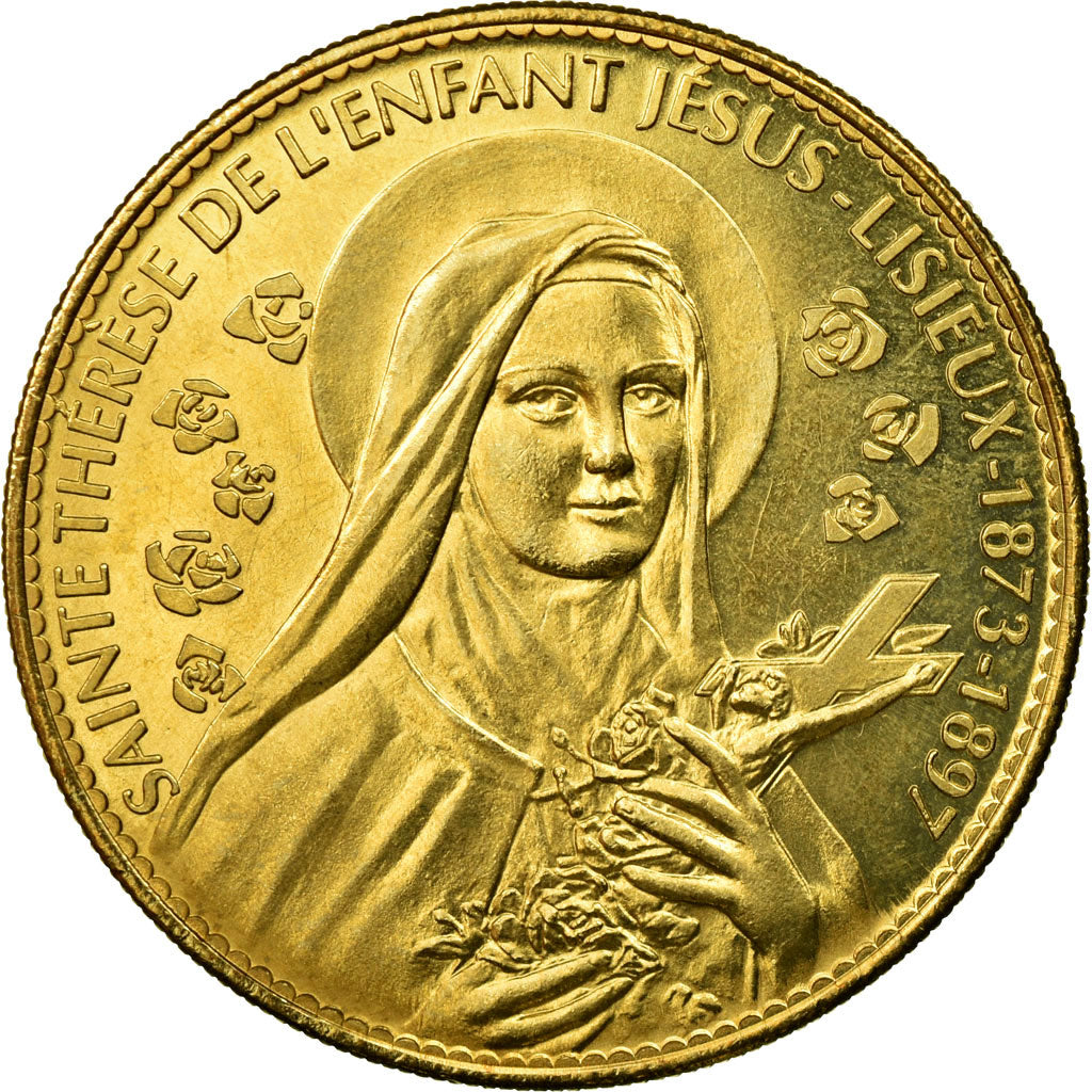 France, Token, Touristic token, Basilique Sainte-Thérèse, Lisieux, 2009