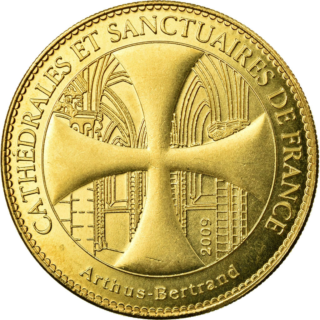 France, Token, Touristic token, Basilique Sainte-Thérèse, Lisieux, 2009