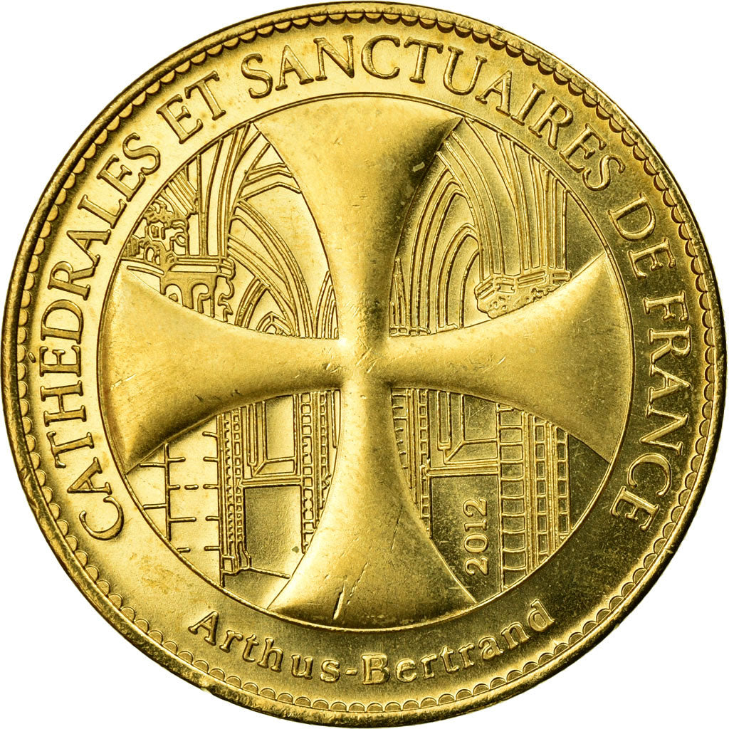 Francia, Token, Touristic token, Basilique Sainte-Thérèse, Lisieux, 2012