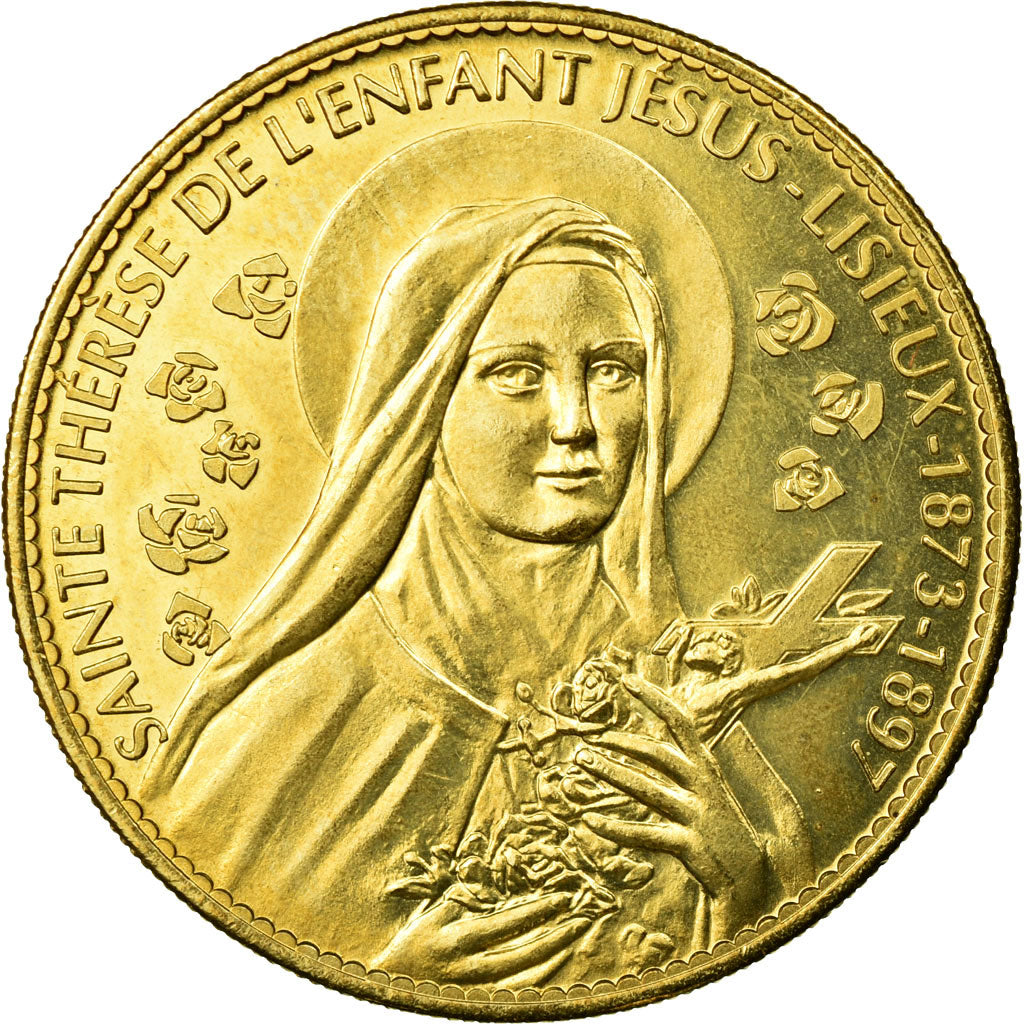 France, Jeton, Jeton Touristique, Basilique Sainte-Thérèse, Lisieux, 2011