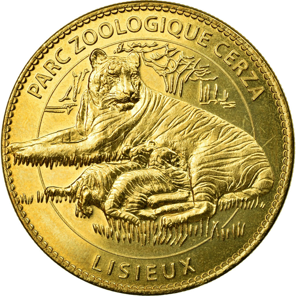 France, Token, Touristic token, Hermival-Les-Vaux - Zoo de Cerza n°6, 2014