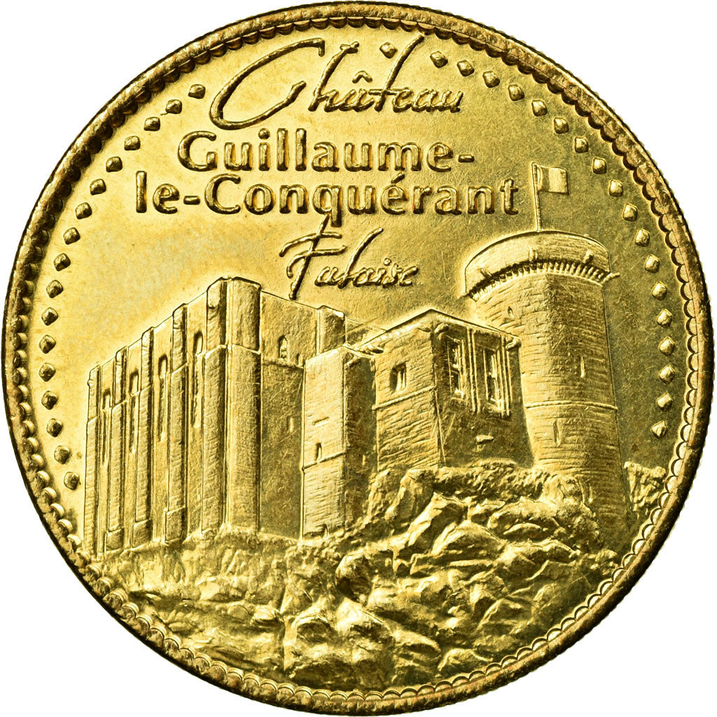 France, Jeton, Jeton Touristique, Falaise - Château de Guillaume le conquérant