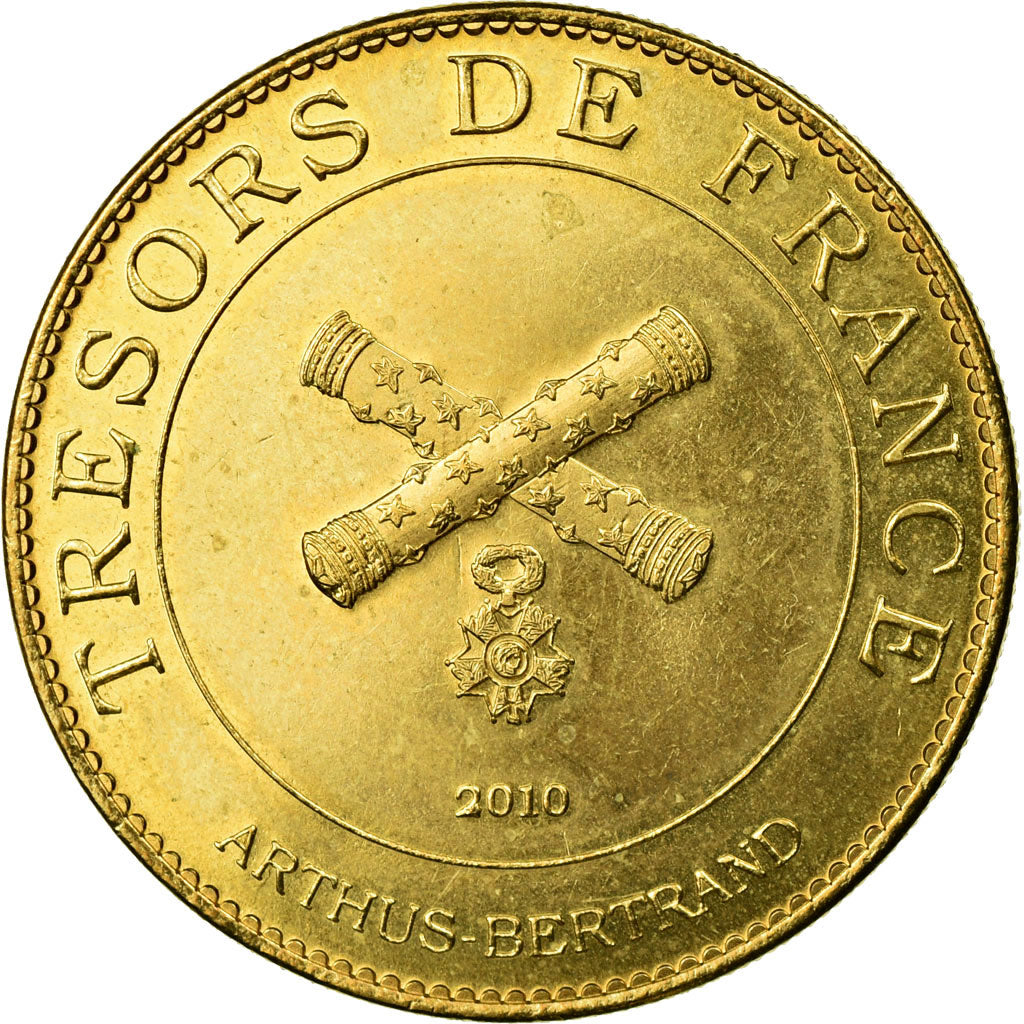 Frankreich, Token, Touristic token, Caen - Mémorial n°4, 2010, Arthus