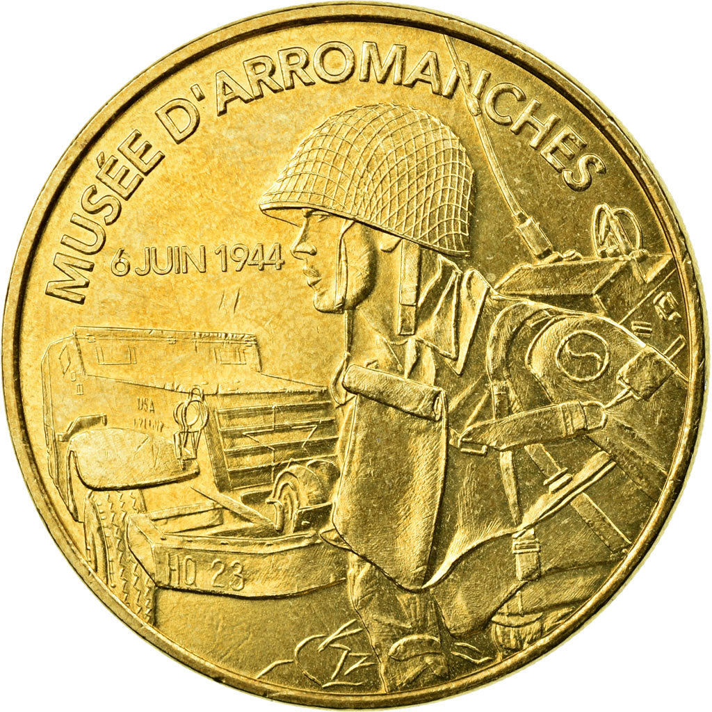 France, Jeton, Arromanches - Musée du Débarquement n°2, 2009, MDP, SUP