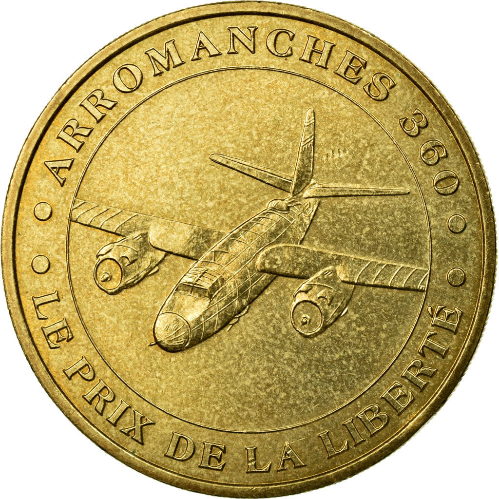 Francia, Token, Arromanches - 360 n°1, 2004, MDP, SPL-, Rame-nichel-alluminio