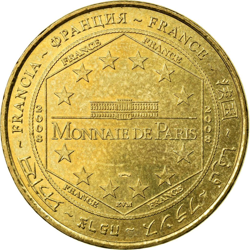 France, Jeton, Honfleur - Eglise Ste Catherine, 2008, MDP, SUP, Cupro-nickel