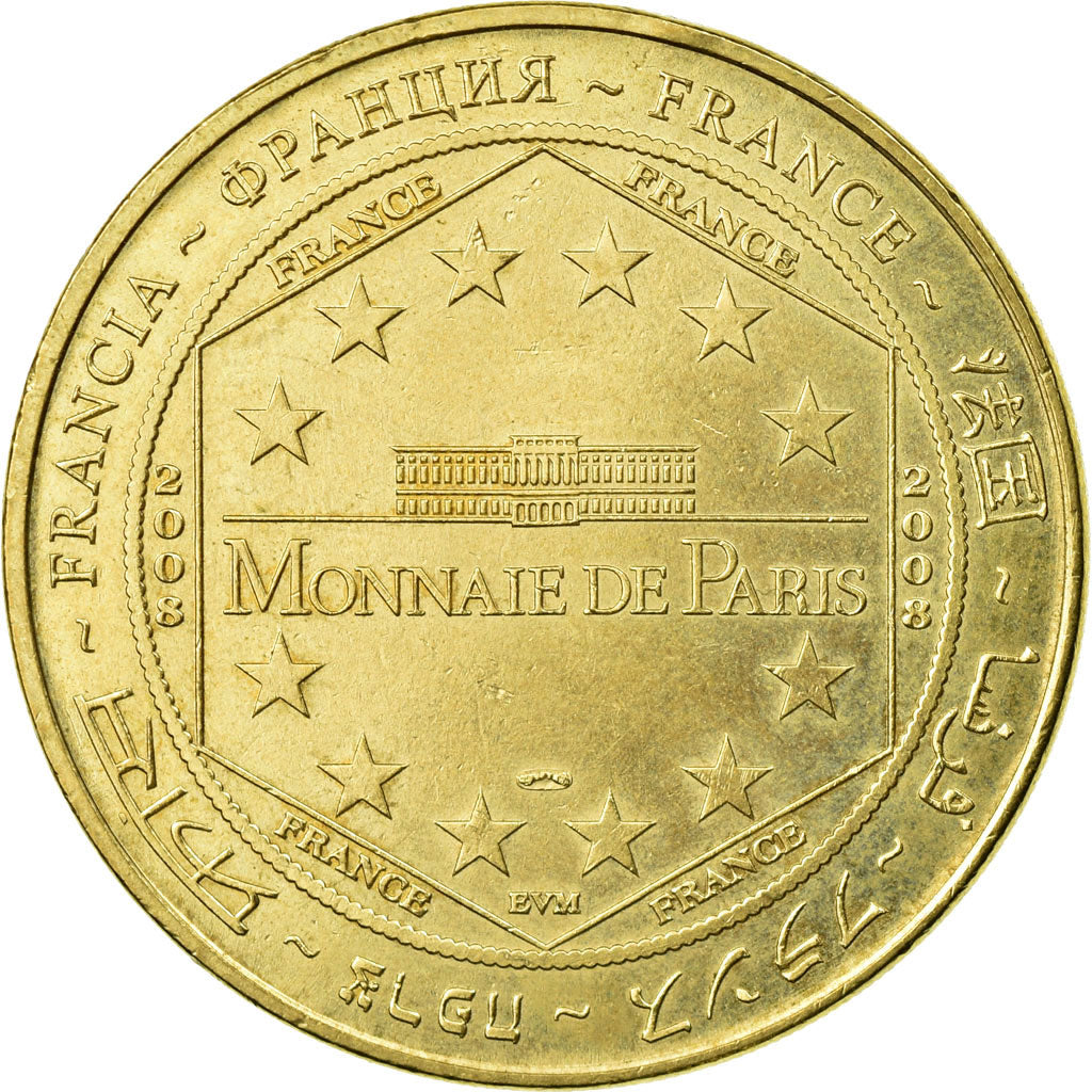 France, Token, Paris - Tour Eiffel n° 3 - les 5 monuments, 2008, MDP