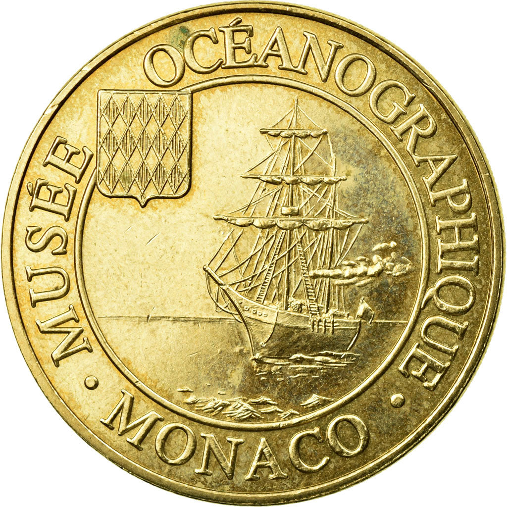 France, Jeton, 98/ Musée Océanographique - Monaco, 2009, MDP, SUP