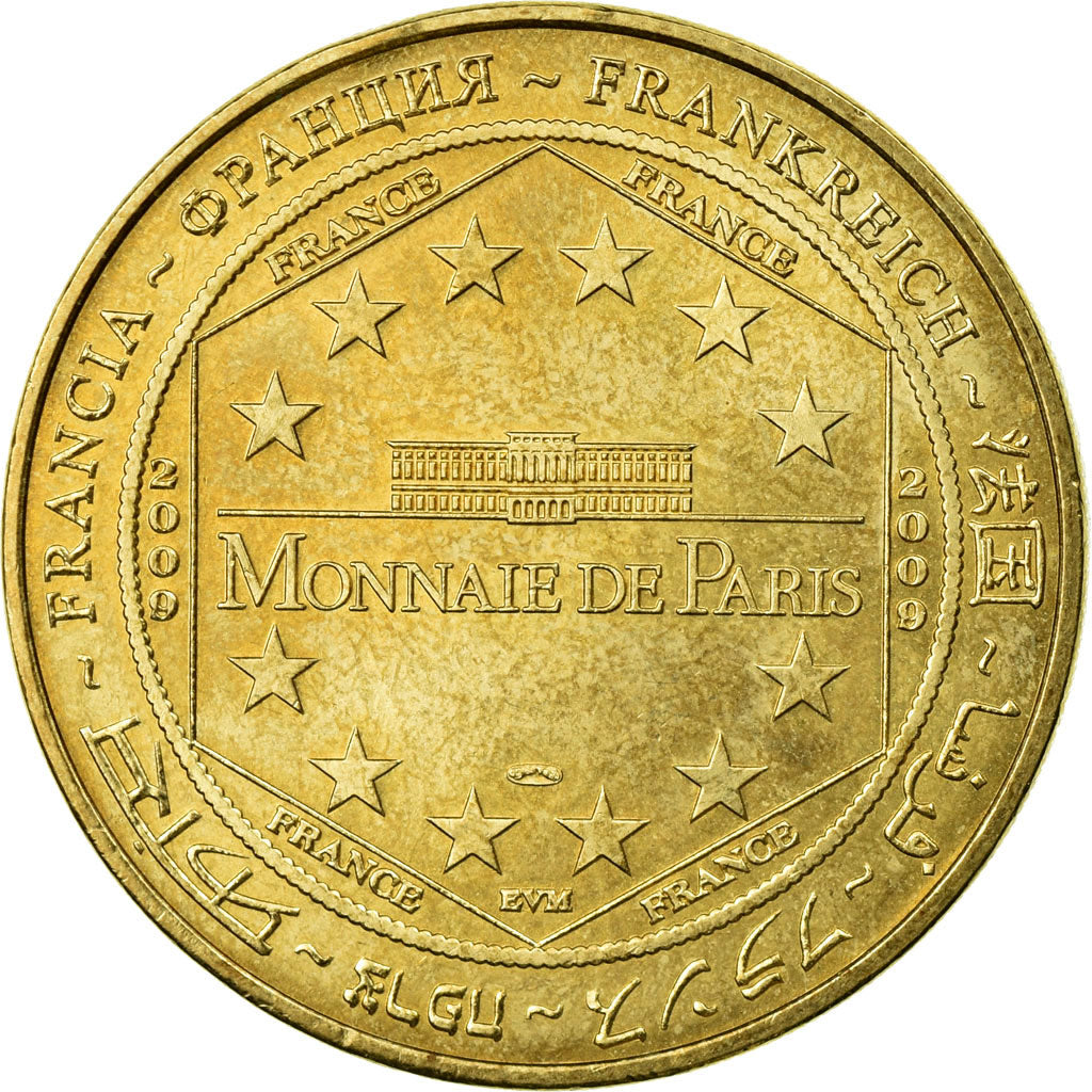 France, Jeton, 98/ Musée Océanographique - Monaco, 2009, MDP, SUP