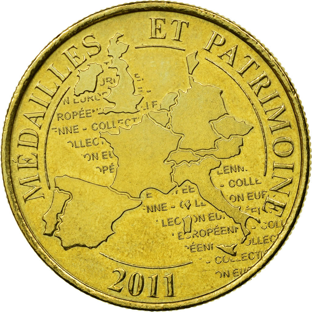 France, Token, Tourist Token, Avignon - le pont n°2 - Exposition, 2011