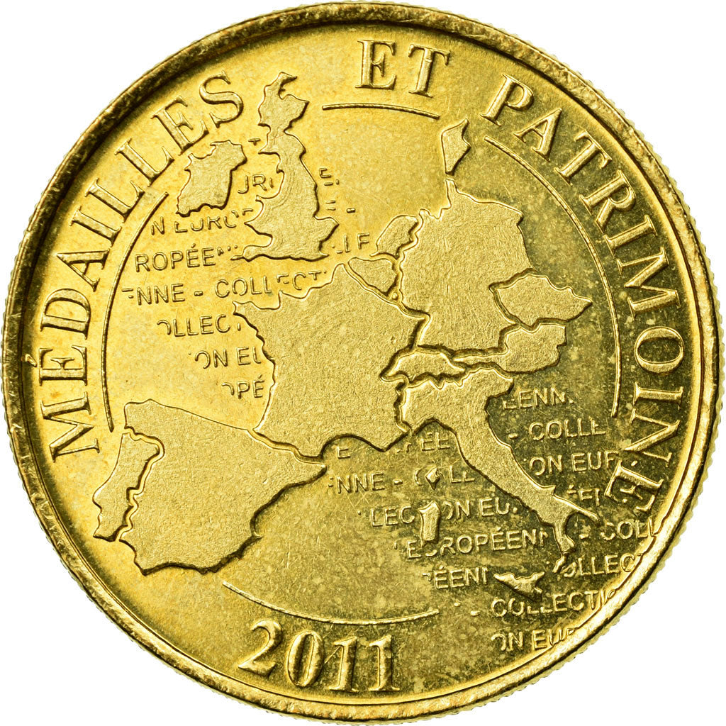 Francia, Token, Tourist Token, 69/ Notre-Dame de Fourvière - Lyon, 2011