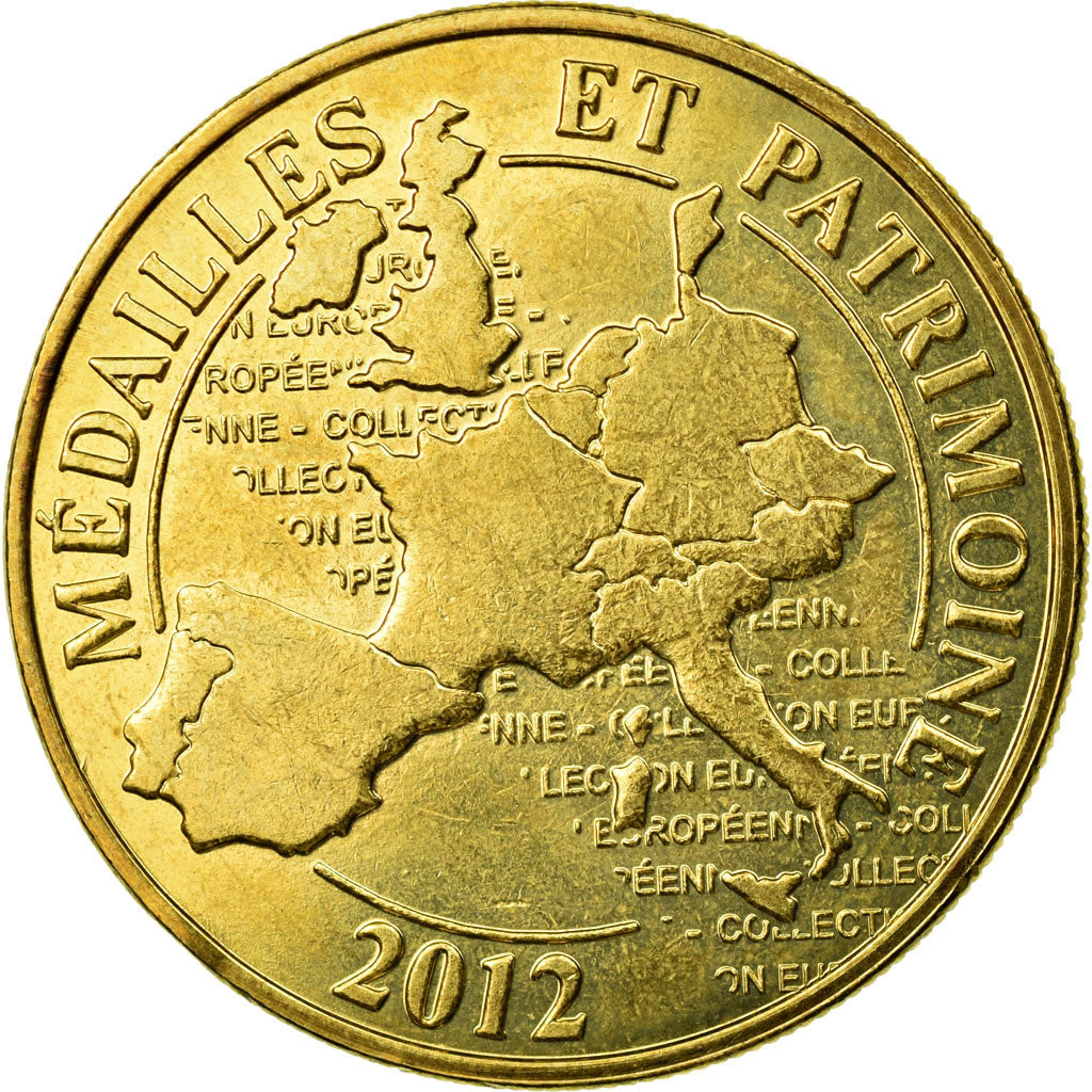 Francia, Token, Tourist Token, Avignon - Palais des Papes n°3, 2012, Médailles