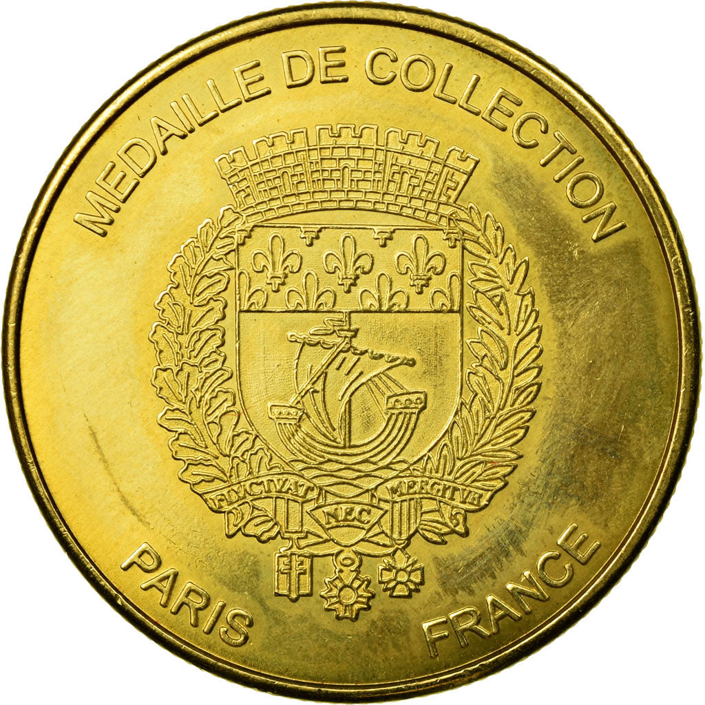 Francia, Token, Tourist Token, Paris - Les 4 monuments, Médaille de Collection