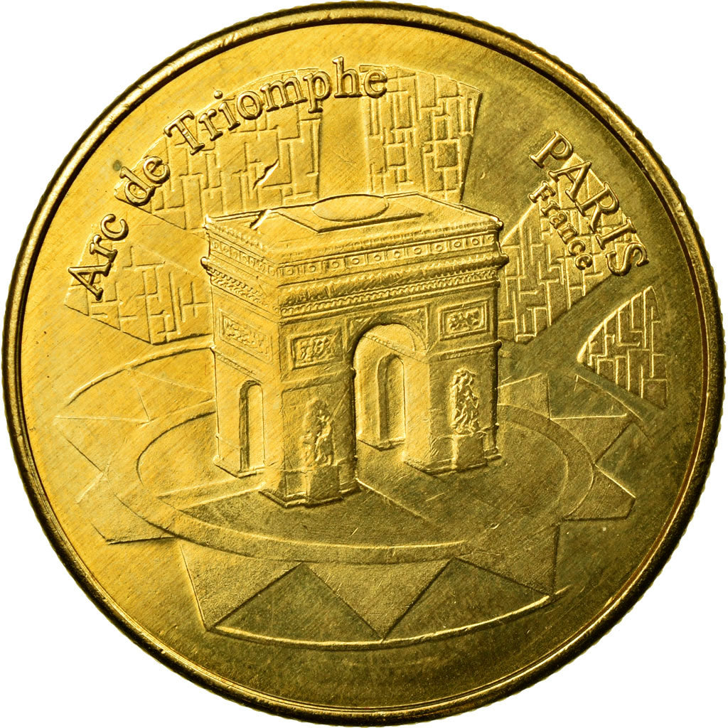 Francia, Token, Tourist Token, 75/ Paris - Arc de Triomphe, Médaille de