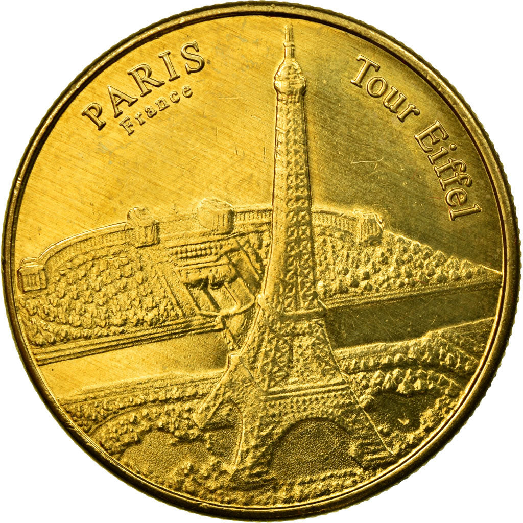 Francia, Token, Tourist Token, 75/ Paris - La tour Eiffel et le Trocadéro