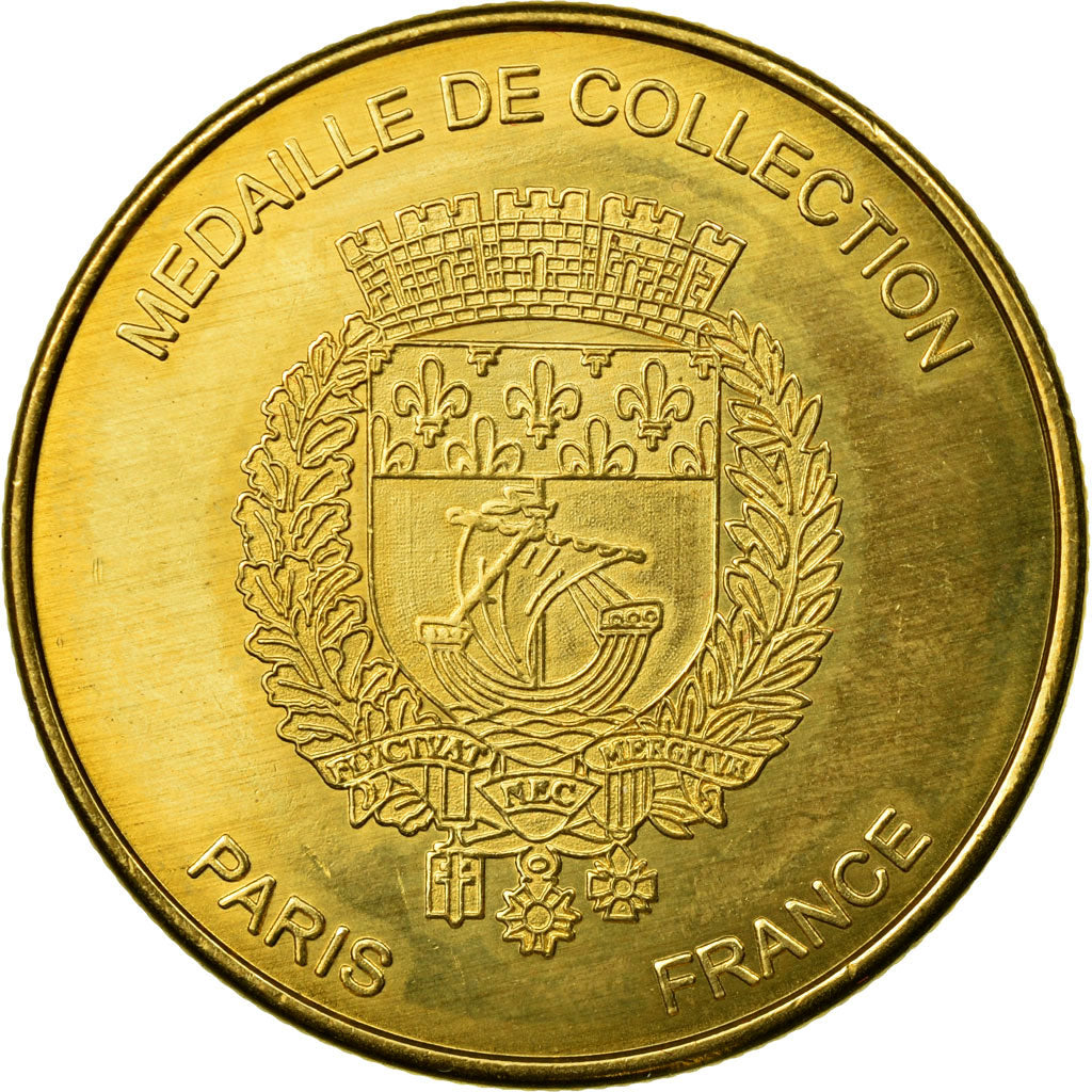 Francia, Token, Tourist Token, 75/ Paris - La tour Eiffel et le Trocadéro