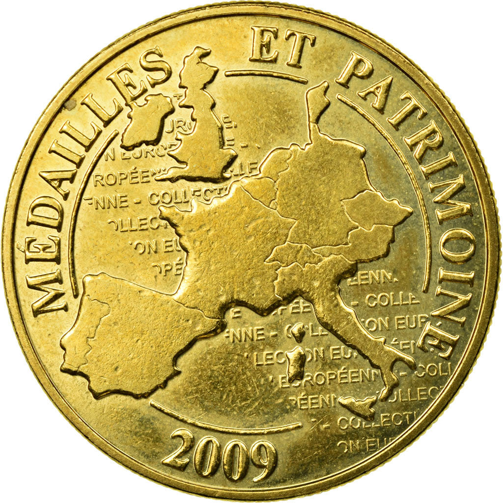 France, Token, Tourist Token, 75/ Paris - Vedettes du Pont-Neuf, 2009