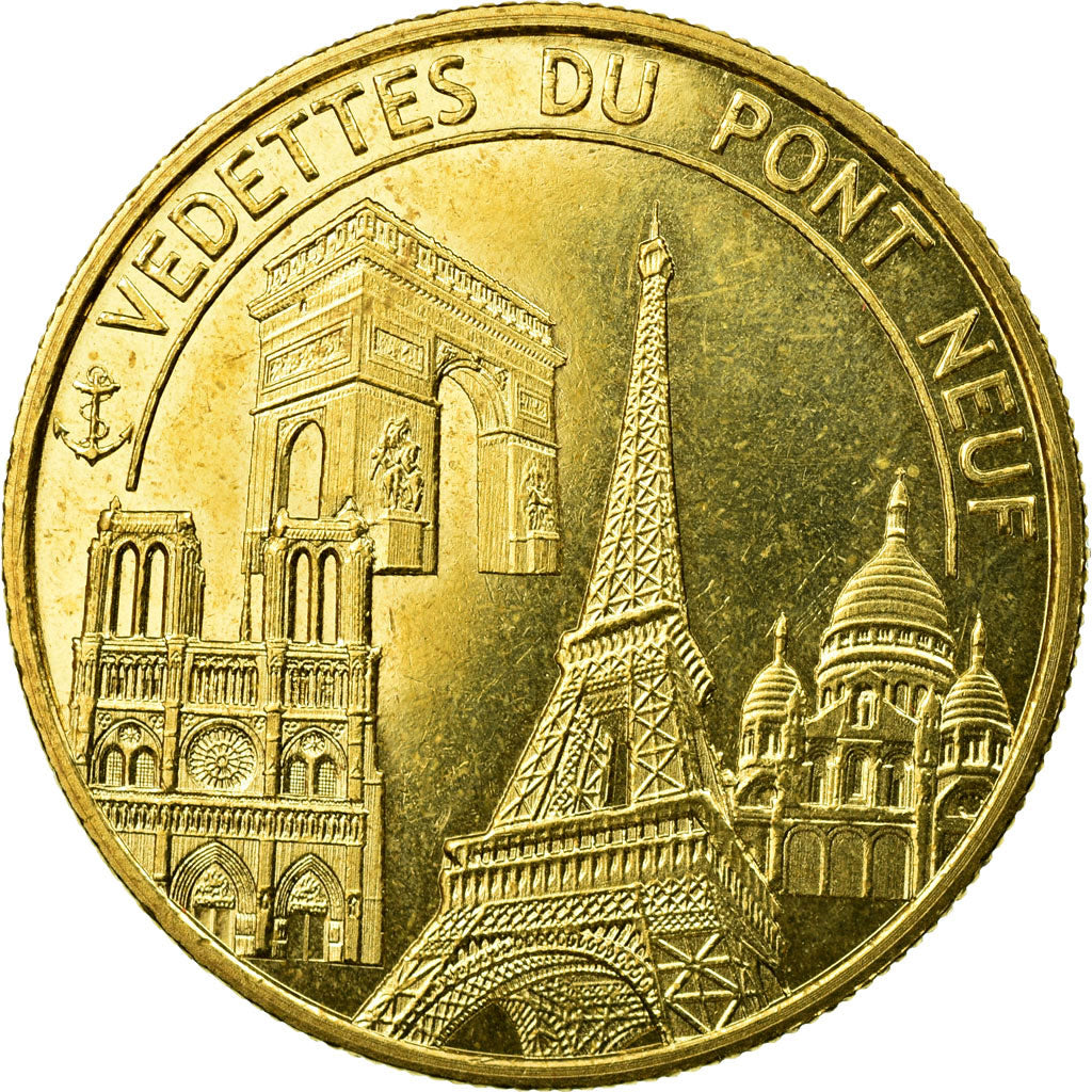 Francia, Token, Tourist Token, 75/ Paris - Vedettes du Pont-Neuf, 2010
