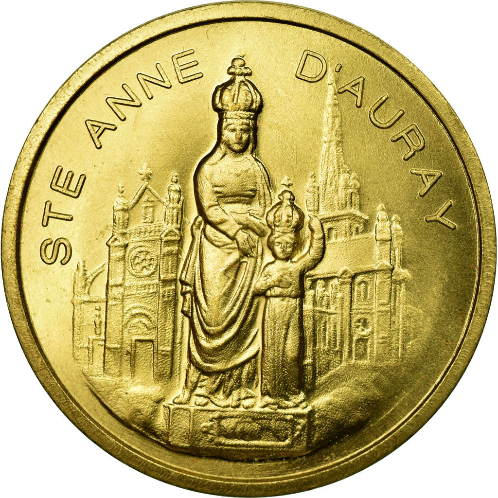 Francia, Token, Tourist Token, Sainte Anne d'Auray, La France en Médailles