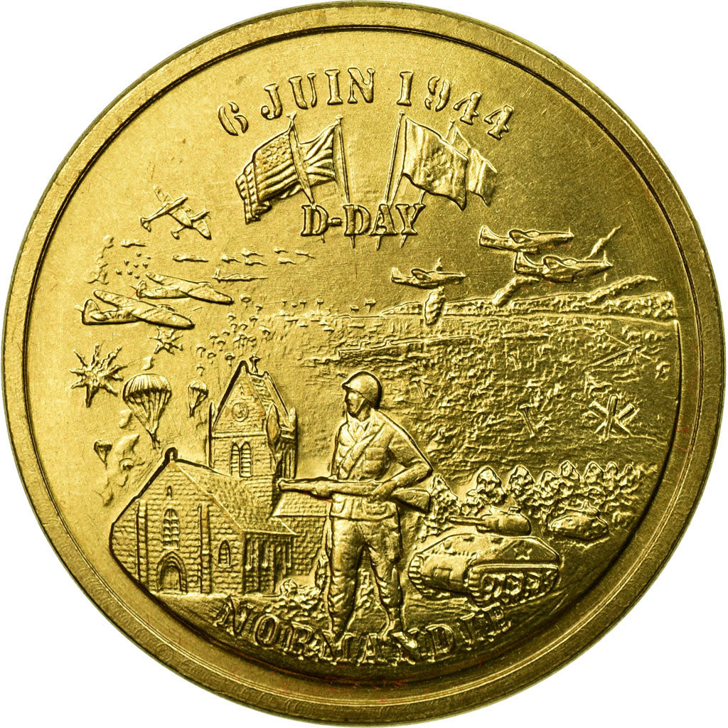 Francia, Token, Tourist Token, 6 juin 1944 - D Day - Normandie, La France en