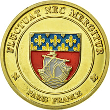 France, Jeton, Tourist Token, Paris - Notre Dame, Fluctuat Nec Mergitur, SUP