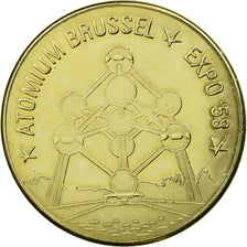 Belgique, Jeton, Tourist Token, Bruxelles - Atomium - Expo 58, 2010, Collections