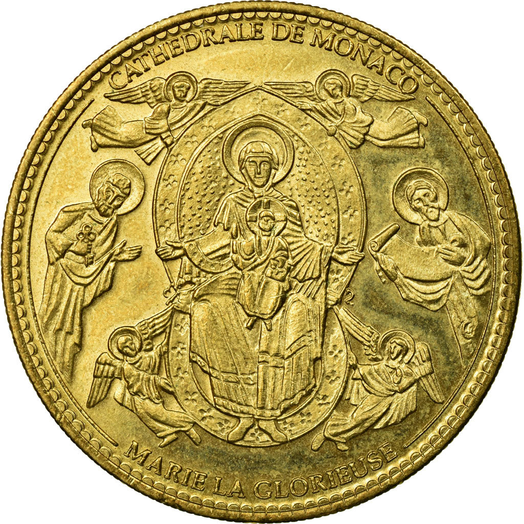 France, Token, Tourist Token, Monaco - Cathédrale n°4, 2006, Arthus Bertrand