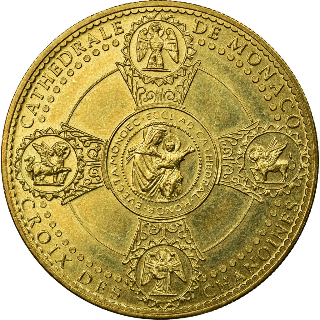 France, Token, Tourist Token, Monaco - Cathédrale n°4, 2006, Arthus Bertrand