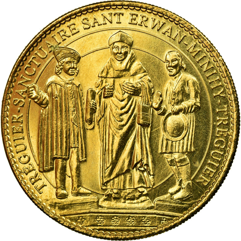 France, Jeton, Tourist Token, Tréguier - Sanctuaire de Saint Yves, 2010, Arthus