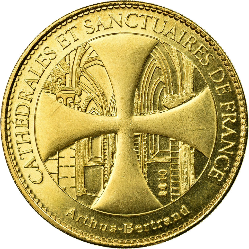 France, Jeton, Tourist Token, Tréguier - Sanctuaire de Saint Yves, 2010, Arthus