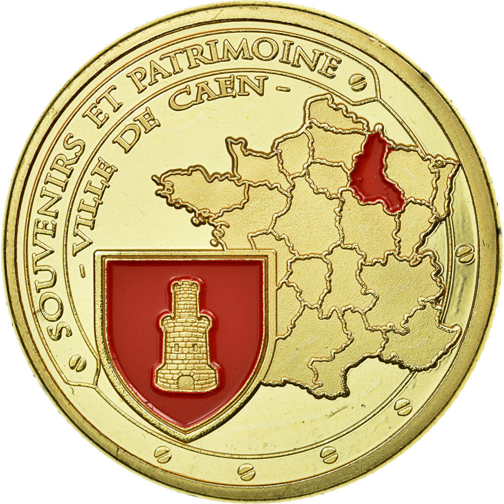 France, Token, Touristic token, Caen - Château ducal, Souvenirs et Patrimoine