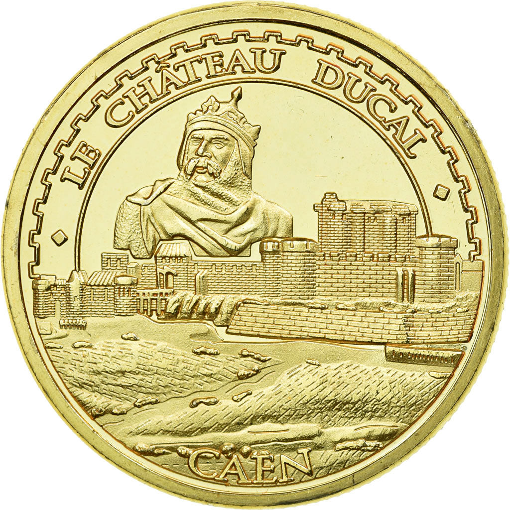 France, Token, Touristic token, Caen - Château ducal, Souvenirs et Patrimoine