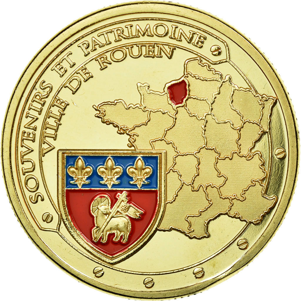 France, Token, Touristic token, Rouen - Jeanne d'Arc - 1412-1431, Souvenirs et