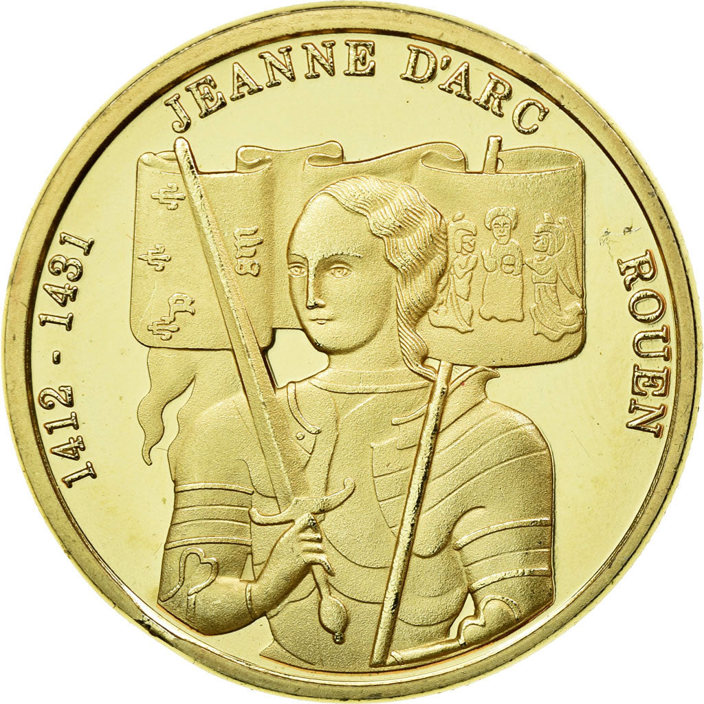 France, Token, Touristic token, Rouen - Jeanne d'Arc - 1412-1431, Souvenirs et