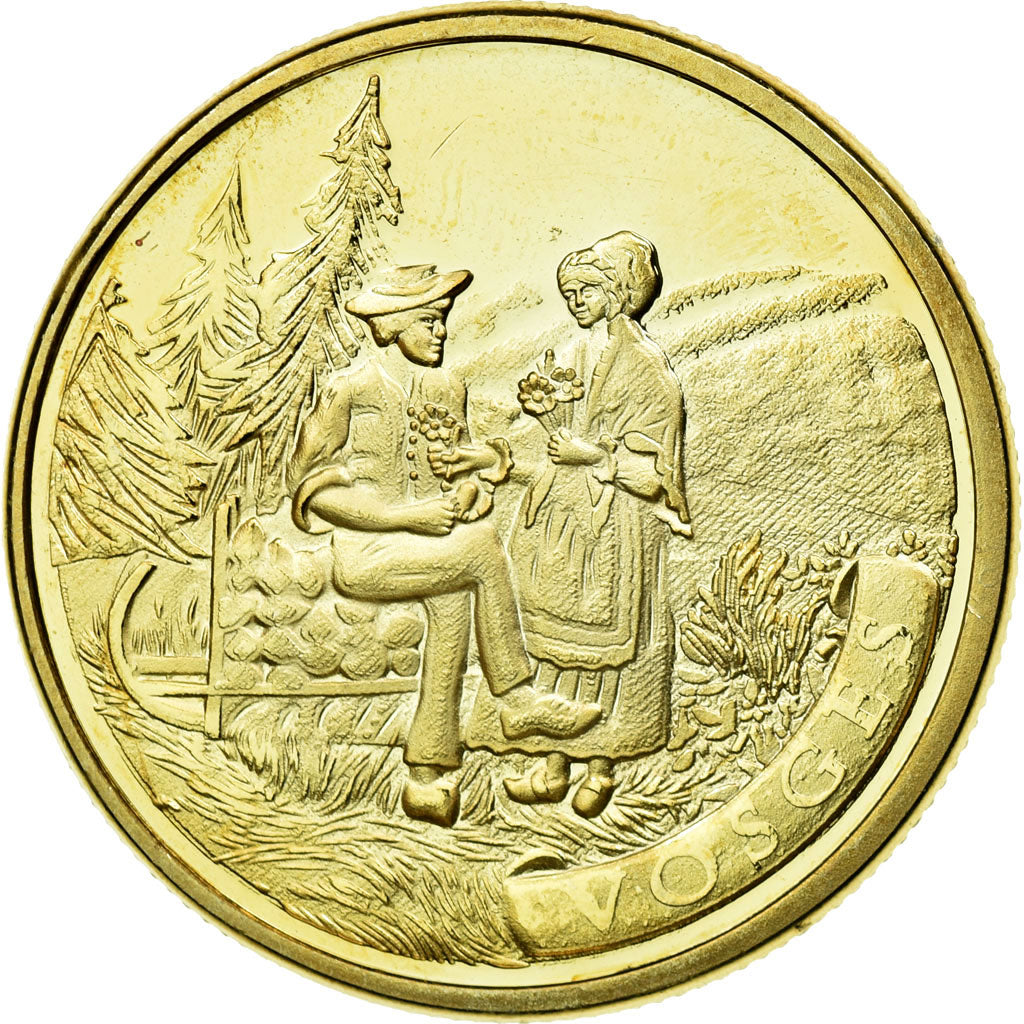 France, Token, Touristic token, Vosges - Scène champêtre, Souvenirs et