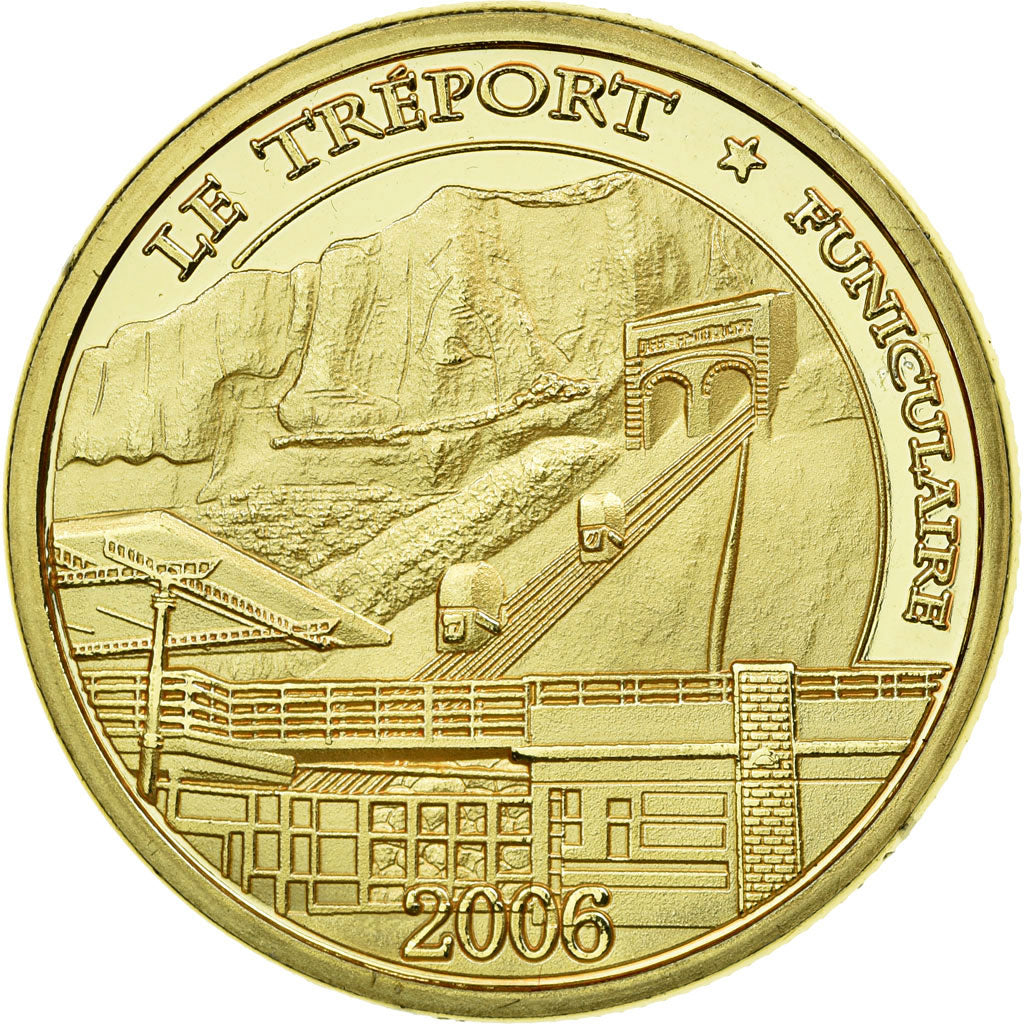France, Token, Touristic token, 76/ Le Tréport - Funiculaire, Souvenirs et