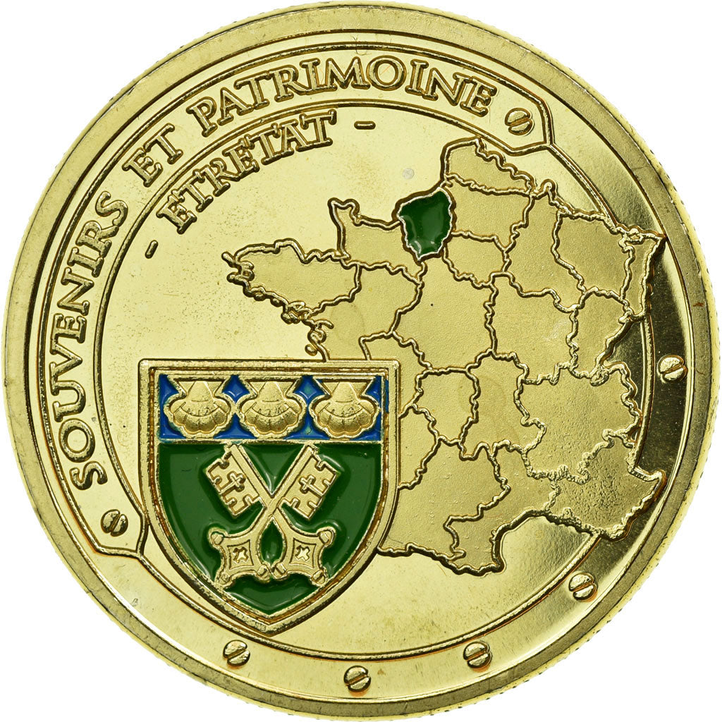 França, Token, Token turístico, Etretat -  Les Falaises, Souvenirs et