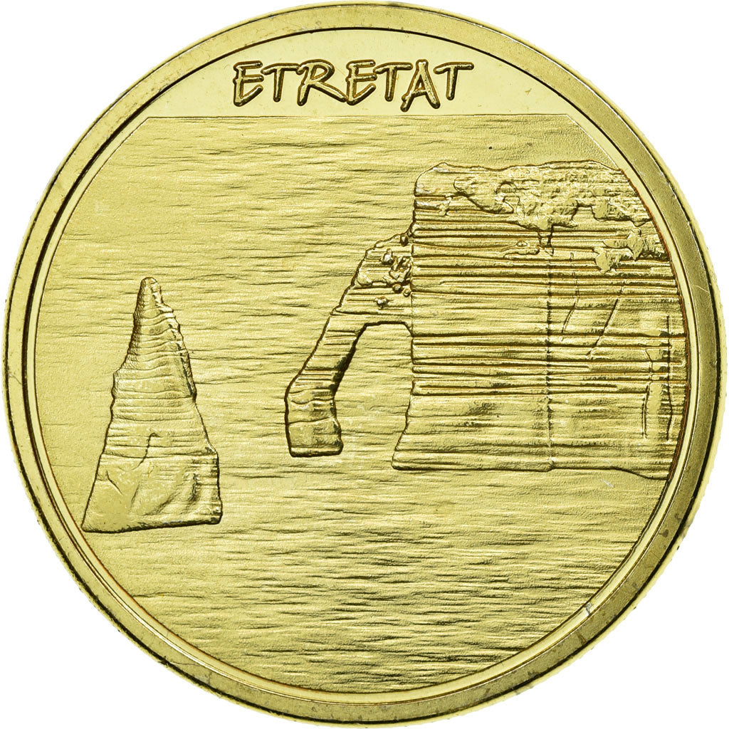 França, Token, Token turístico, Etretat -  Les Falaises, Souvenirs et