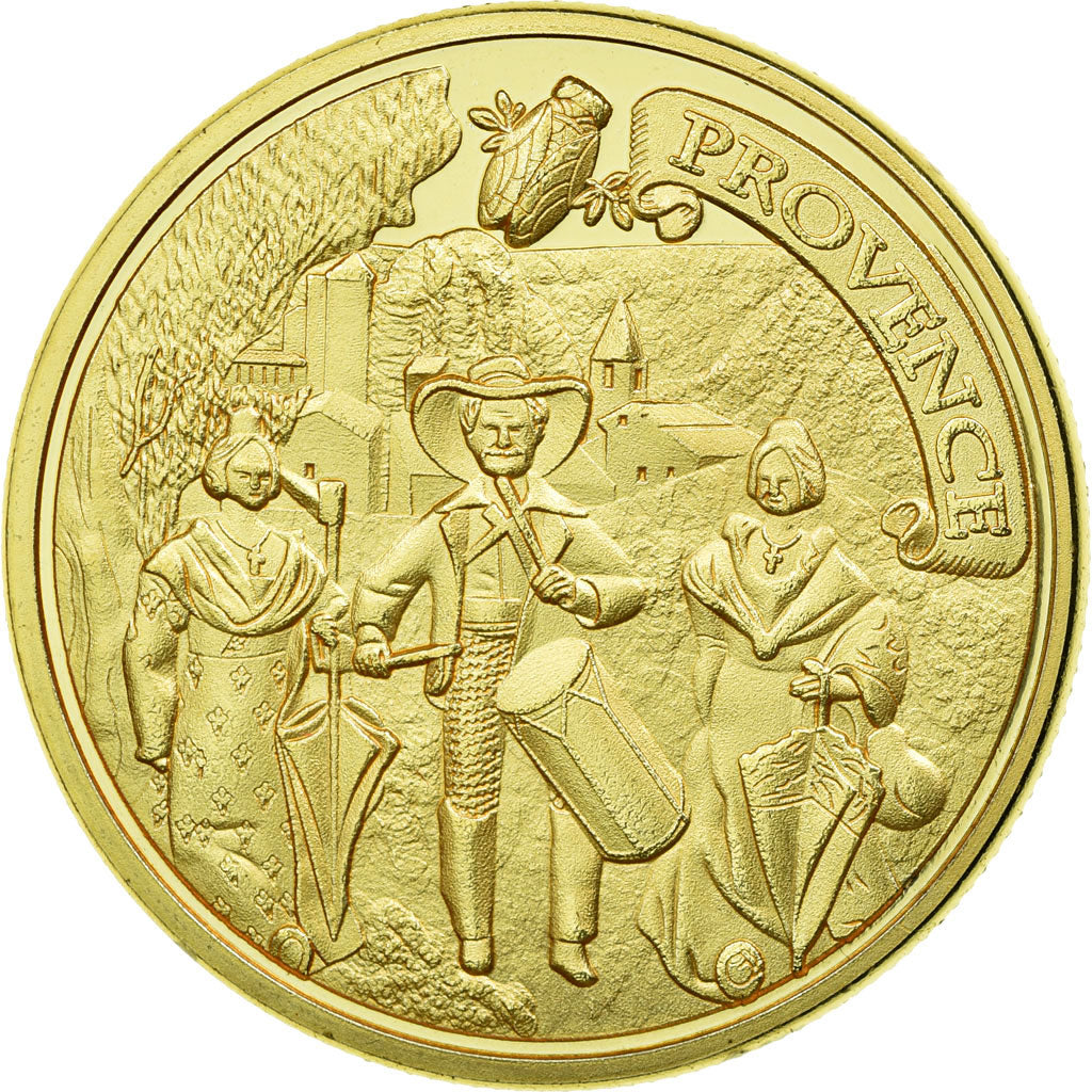 Francia, Token, Touristic token, Provence - Scène Provencale, Souvenirs et