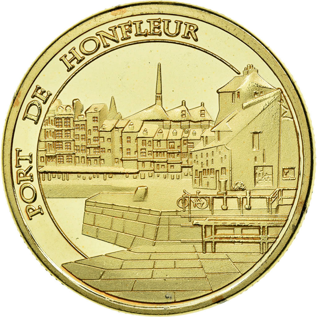 France, Token, Touristic token, Honfleur - Le port, Souvenirs et Patrimoine