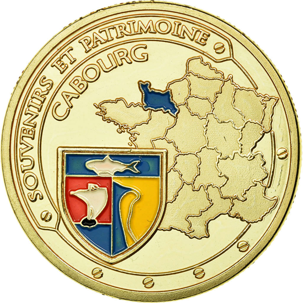 France, Token, Touristic token, Cabourg - Le Grand Hôtel, Souvenirs et