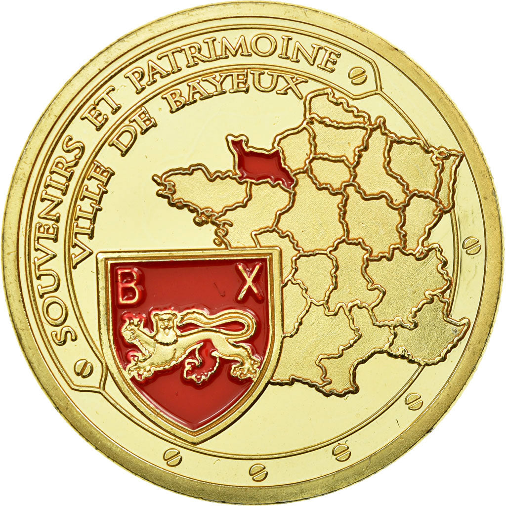 France, Token, Touristic token, 14/ Bayeux - Tapisseries - Drakkar, Souvenirs et