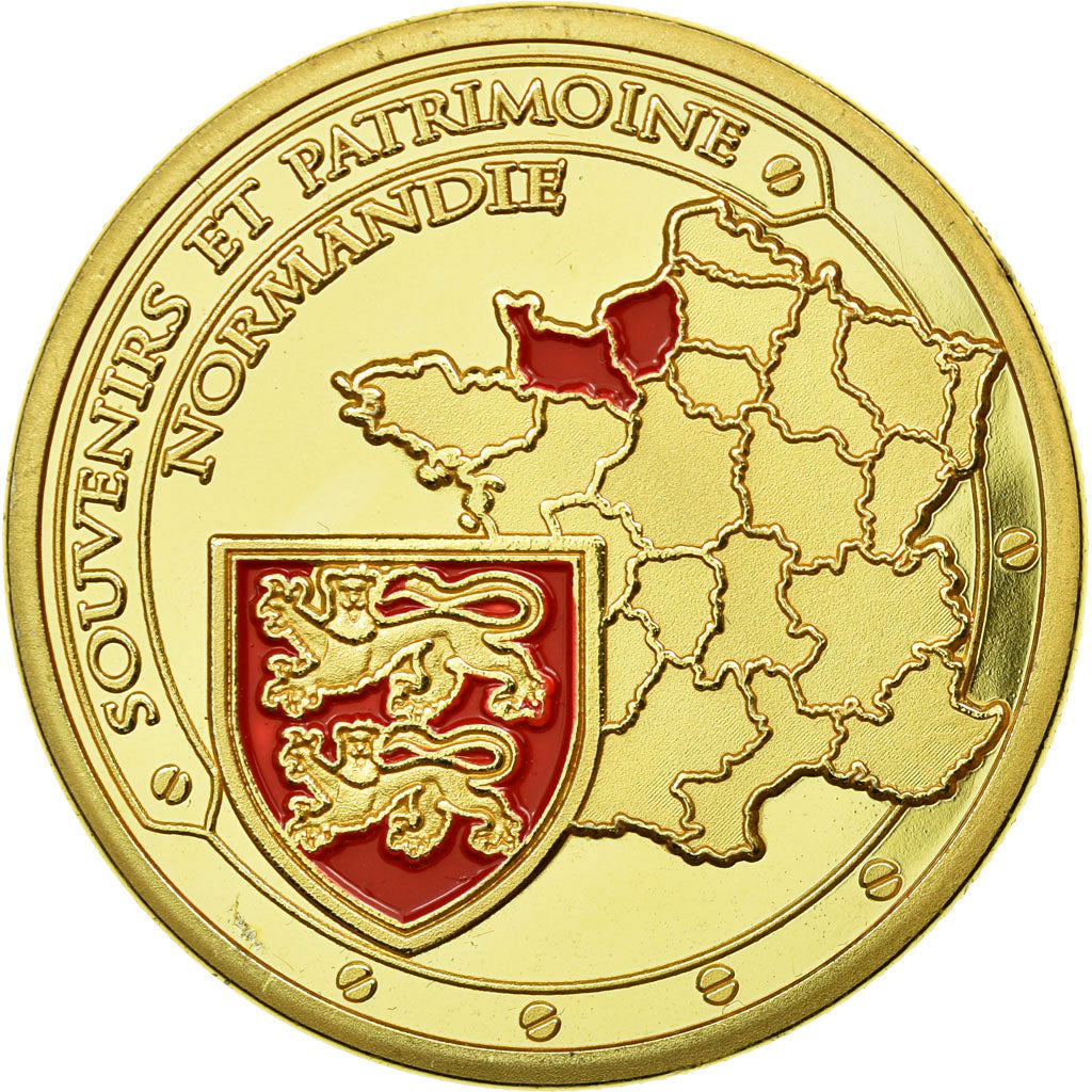 France, Token, Touristic token, Normandie - Profil de Viking, Souvenirs et