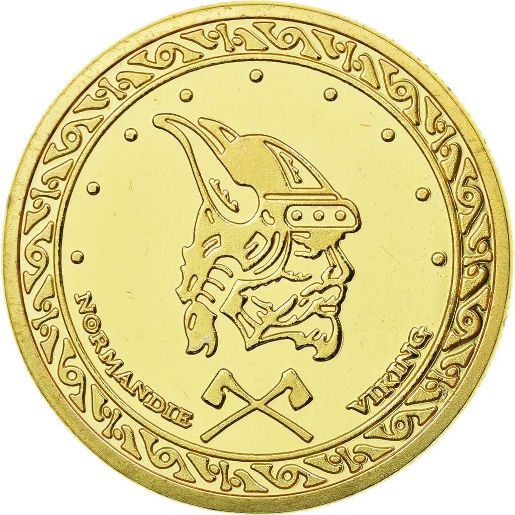 France, Token, Touristic token, Normandie - Profil de Viking, Souvenirs et