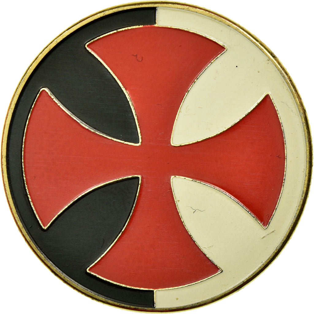 France, Jeton, Jeton Touristique, Les Templiers et la croix pattée, Souvenirs